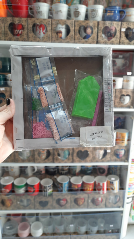 نقاشی الماسی فانتزی طرح تابلو 20×20