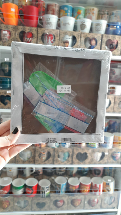 نقاشی الماسی فانتزی طرح تابلو 20×20